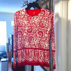 Tory Burch long sleeve cotton tee